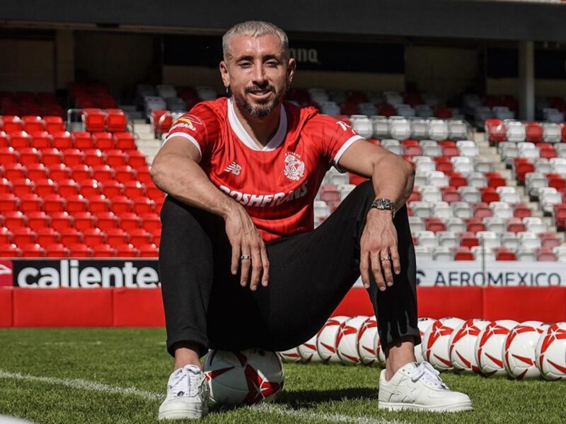 Héctor Herrera no continuará con los Diablos Rojos; Toluca confirma la baja del mediocampista