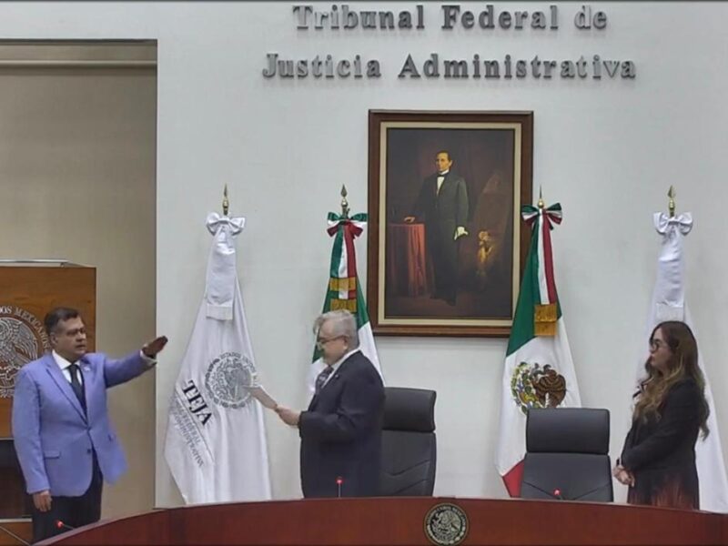 Nombran a José Ramón Amieva como presidente del Tribunal Federal de Justicia Administrativa