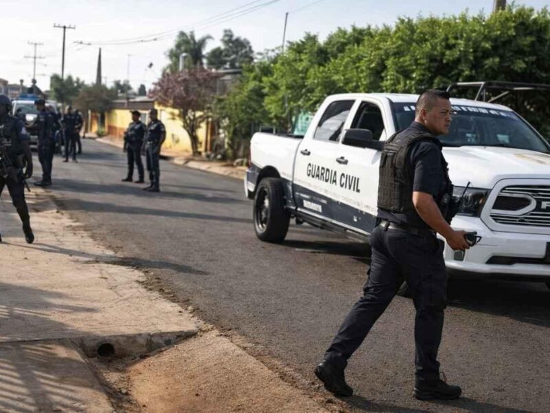 Policía lesionado en enfrantamiento en Puruándiro Michoacán
