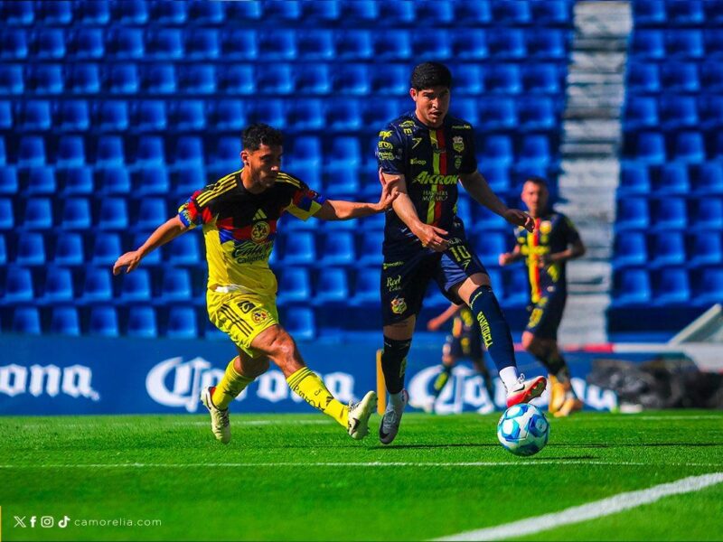 Por fin ganó el América al vencer 2-1 al Atlético Morelia en amistoso