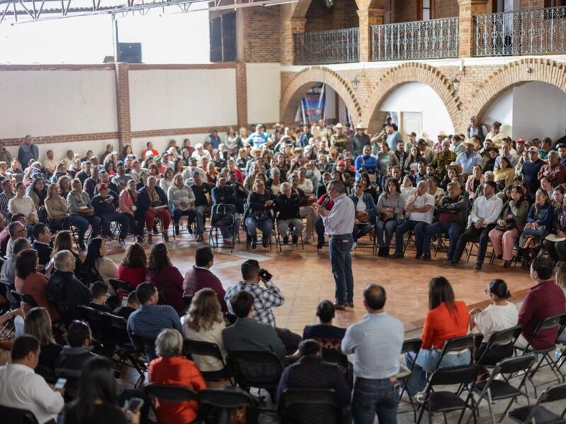 Raúl Morón en gira por Zitácuaro y Maravatío, Michoacán