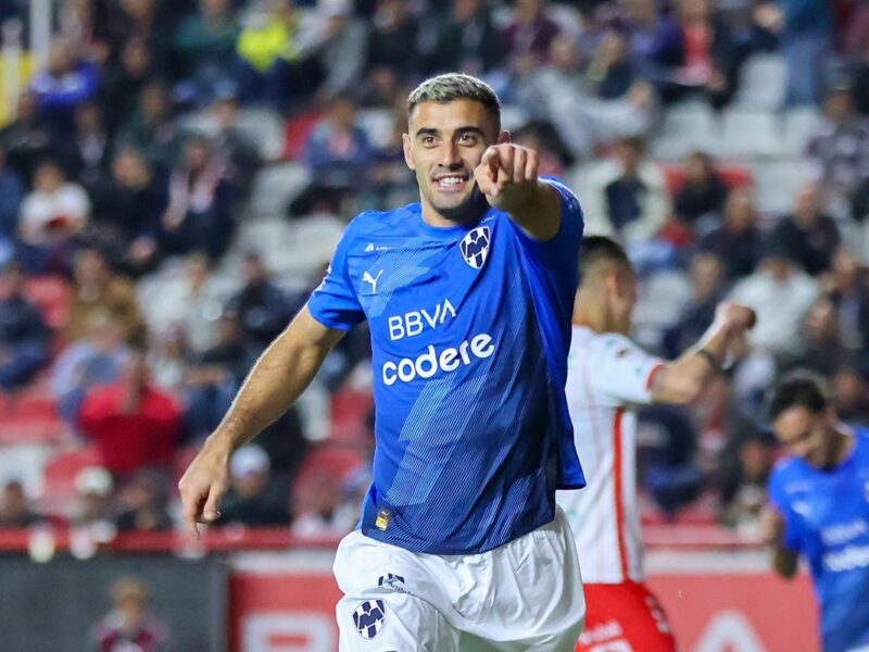 Rayados impone su dominio en Aguascalientes y vence a Necaxa