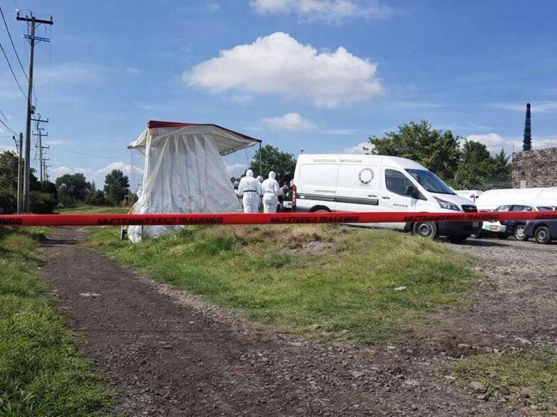 restos humanos en costales Cuitzeo