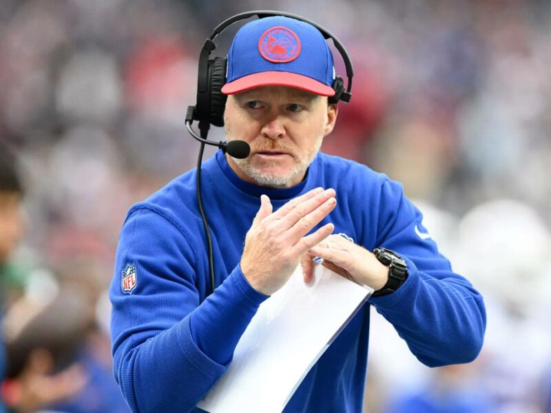 Sean McDermott queda fuera de Los Bills