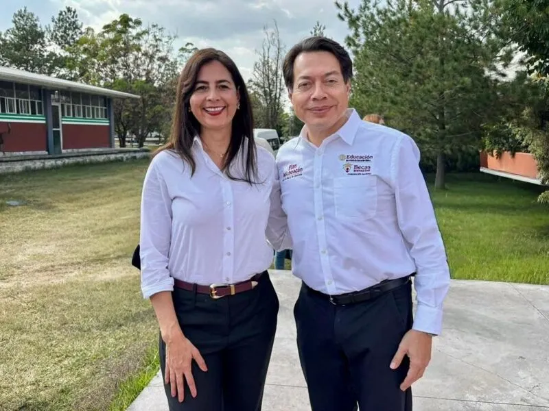 SEE presenta avances del Plan Michoacán a Mario Delgado
