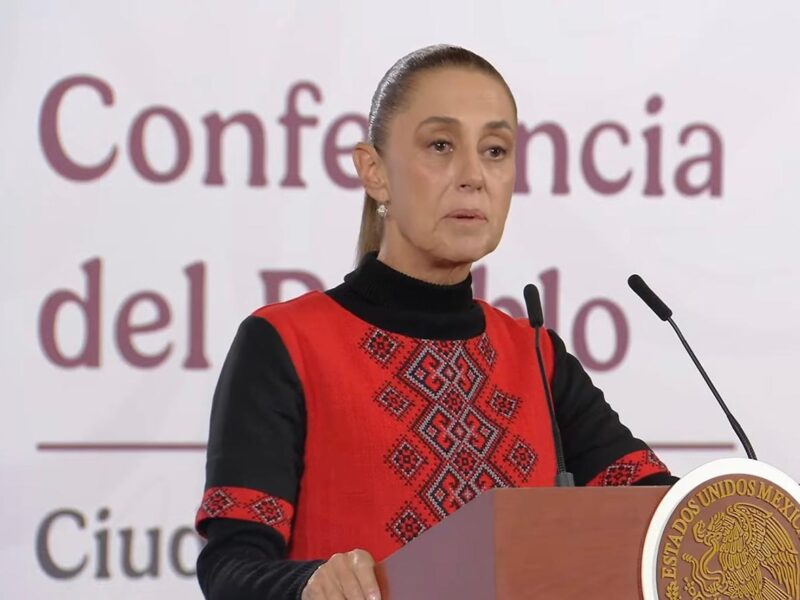 Sheinbaum afirma que su propuesta de reforma electoral podría estar lista en febrero