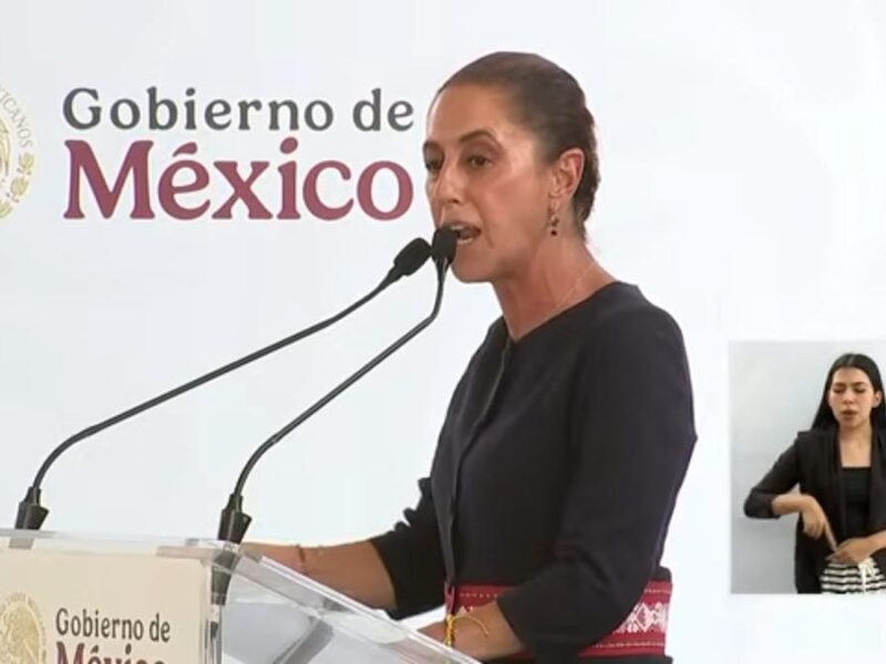 Sheinbaum reporta reducción de 40% en homicidios en México
