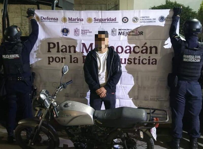 SSP asegura a una persona con motocicleta robada y a una mujer con droga en Zamora