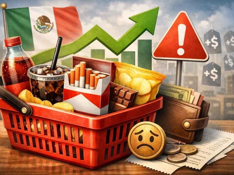 Suben los cigarros y refrescos en 2026: así impacta la nueva reforma del IEPS en México
