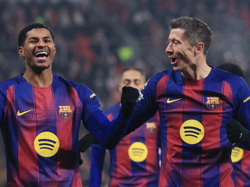 Sufrido triunfo del FC Barcelona al vencer con remontada 4-2 al Slavia Praga en Champions