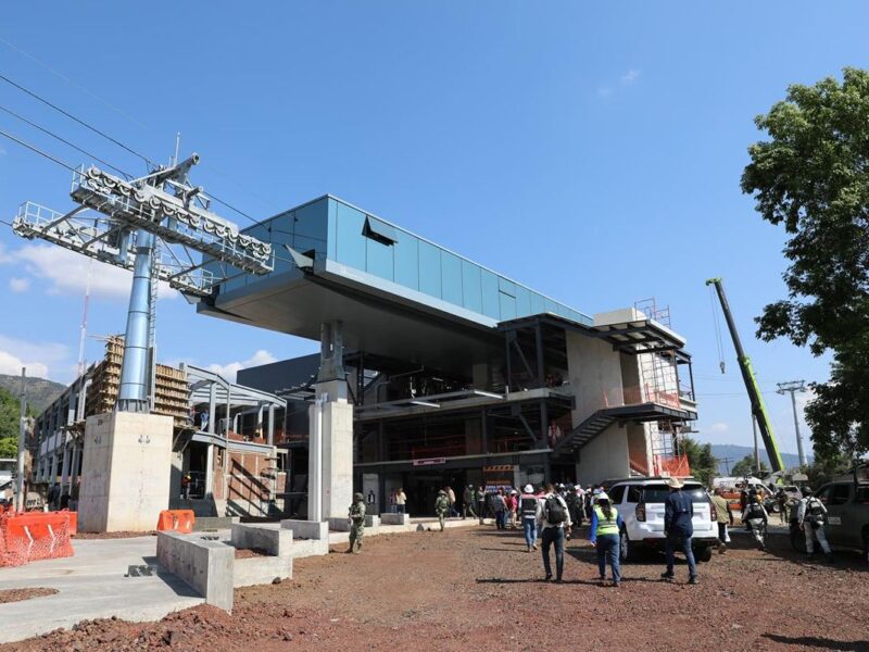 Teleférico de Uruapan inicia pruebas de funcionamiento la próxima semana: Bedolla