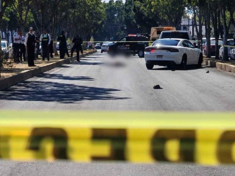Un hombre muere atropellado al intentar cruzar avenida La Huerta en Morelia