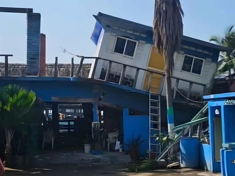 Una mujer muerta y 350 casas afectadas por sismo de 6.5 en San Marcos, Guerrero