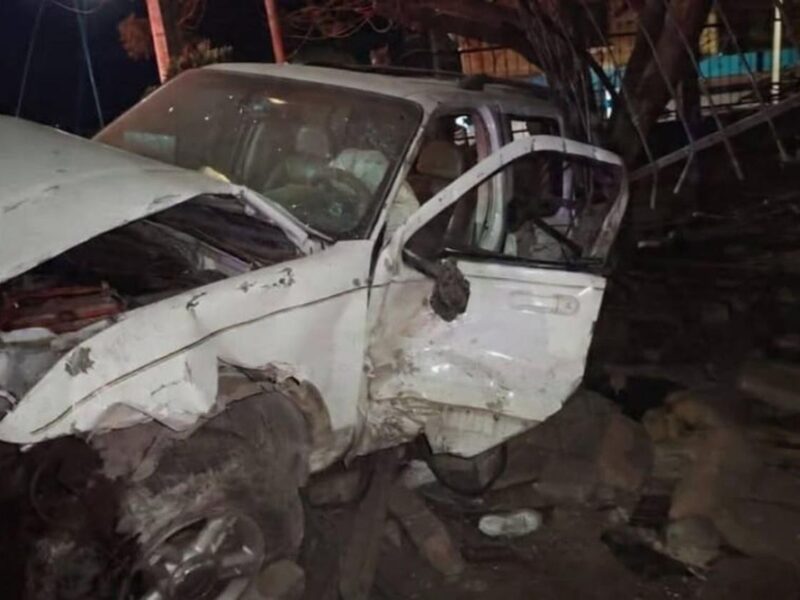 Adolescente pierde la vida tras chocar contra la barda de un kinder en Uruapan