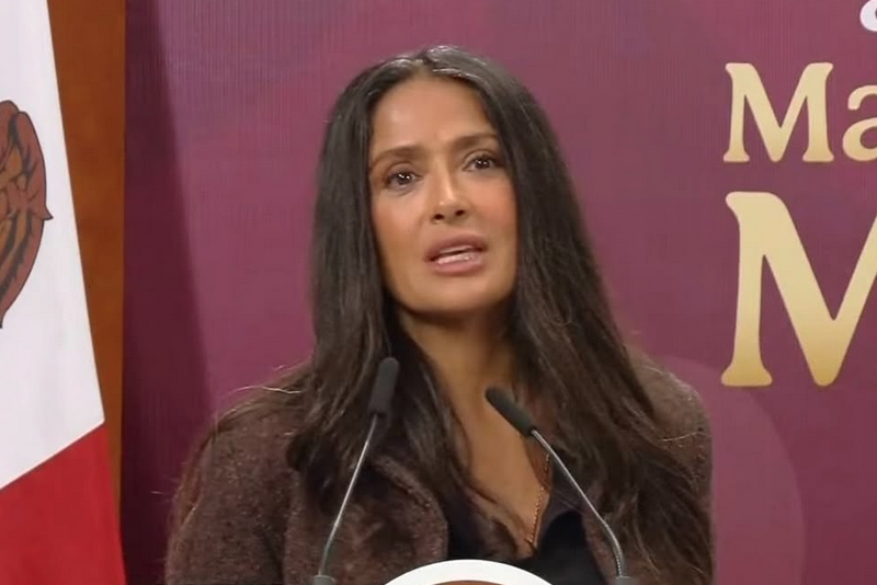 Al borde del llanto, Salma Hayek celebra apoyo al cine mexicano: “Esta fue mi cuna y ustedes me formaron”