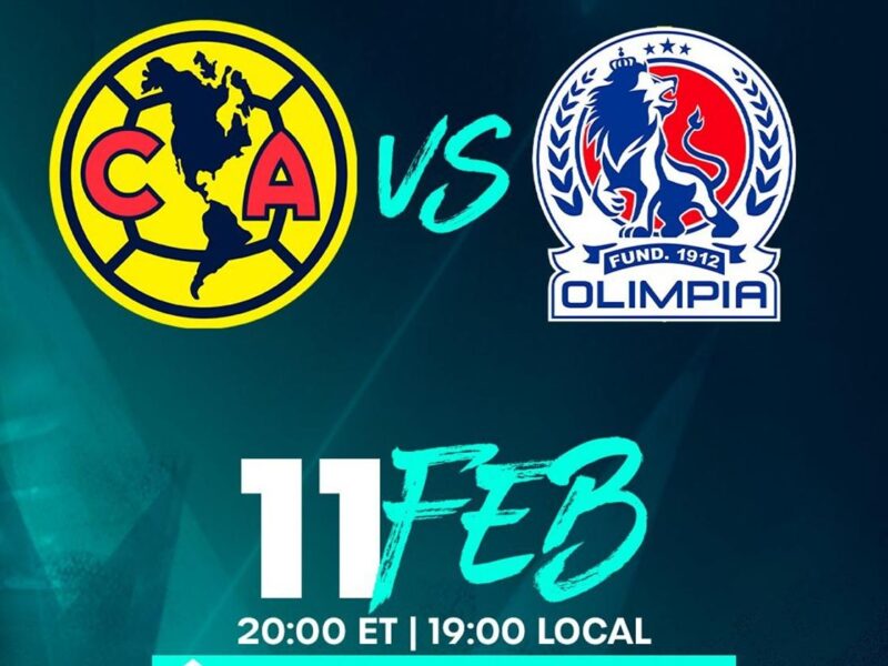 América busca el pase a octavos de final de la Concacaf Champions Cup frente al Olimpia ¿Dónde y a qué hora ver?