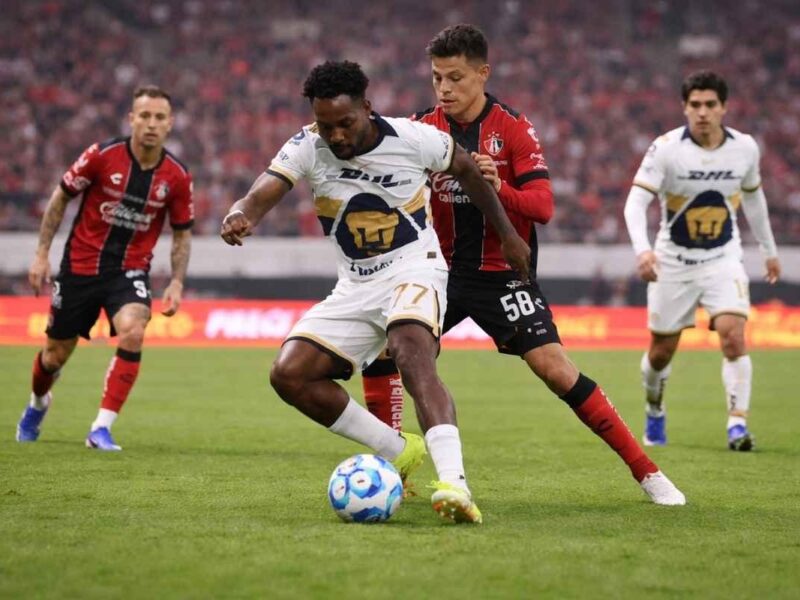 Atlas empata 2-2 ante Pumas en partido de la Jornada 5 del Clausura 2026 Liga MX 1