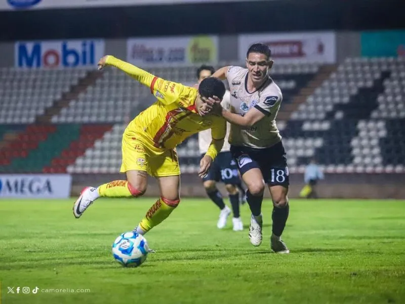 Atlético Morelia contra Venados de Yucatán