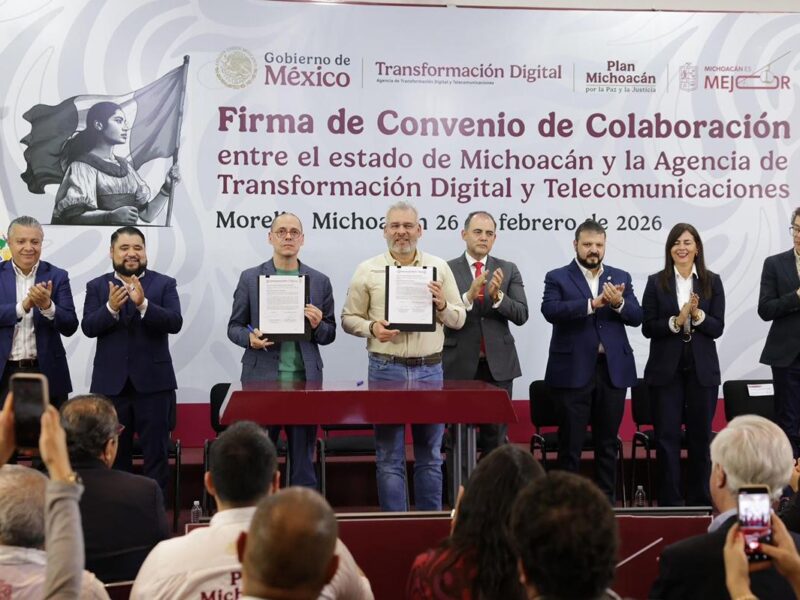 Bedolla y federación refuerzan digitalización para agilizar trámites