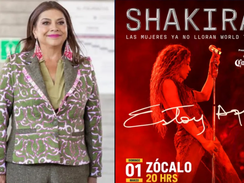 Clara Brugada confirma: concierto de Shakira es gratis en Zócalo de CDMX
