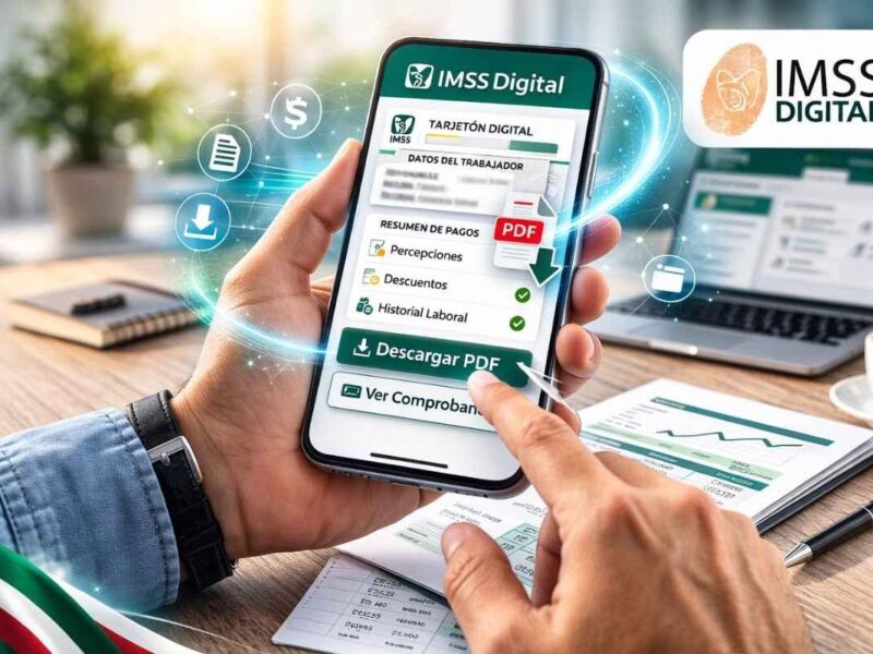 Cómo descargar el tarjetón digital del IMSS en minutos y sin filas desde internet
