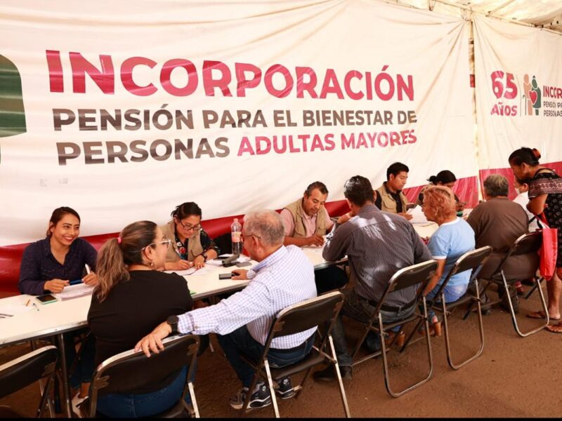 Del 16 al 22 de febrero, registro a Pensiones Mujeres Bienestar y Adultos Mayores