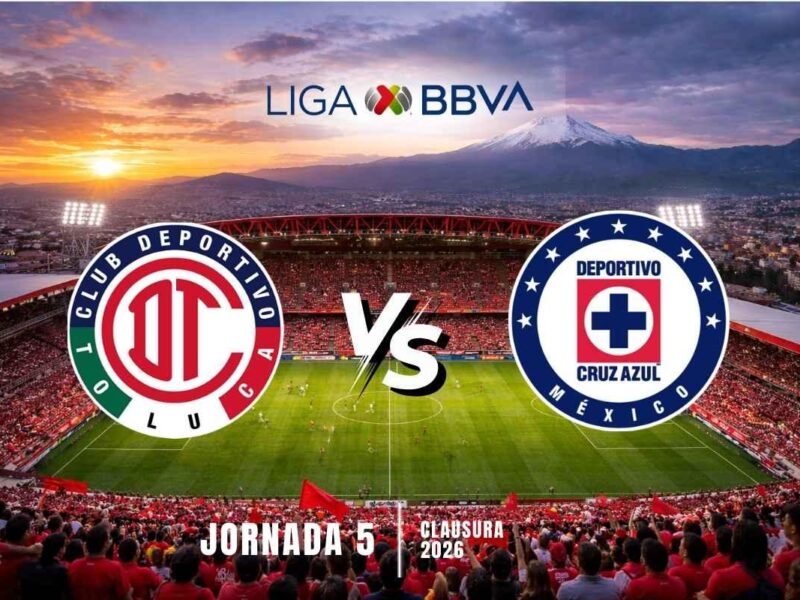 Duelo que promete chispas: Toluca vs Cruz Azul y todo lo que debes saber para verlo en vivo