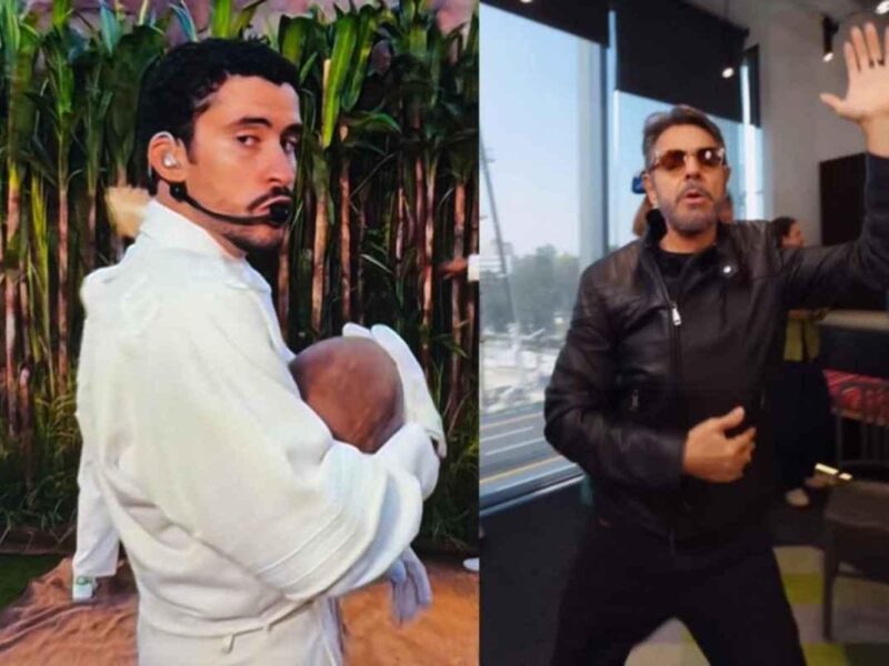 Eugenio Derbez parodia a Bad Bunny en el Super Bowl para promover LOL.