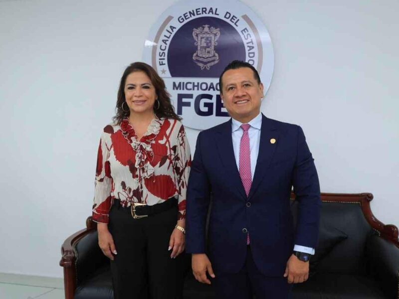 Fabiola Alanís se reúne con Fiscal Carlos Torres Piña y diputados locales para fortalecer Plan Michoacán