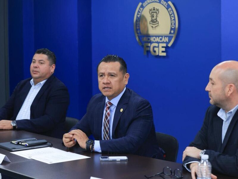 FGE anuncia detención de 3 presuntos involucrados en asesinato de Carlos Manzo