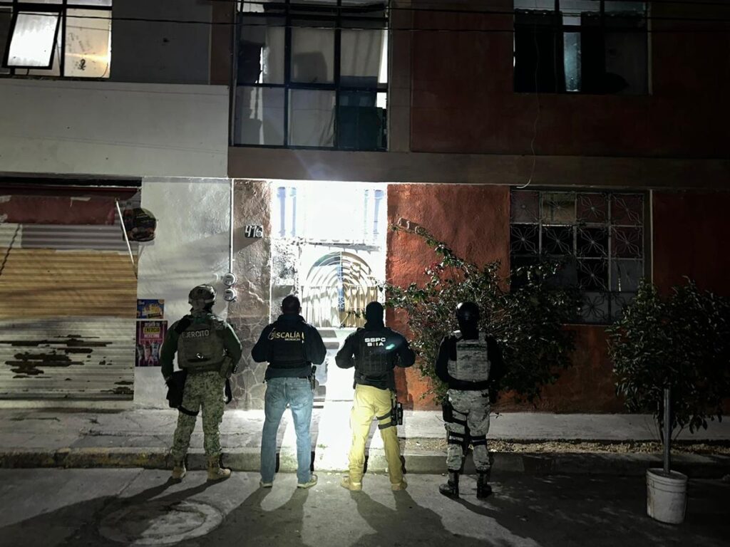 FGE asegura más de mil 200 dosis de metanfetamina; hay detenidos en Morelia