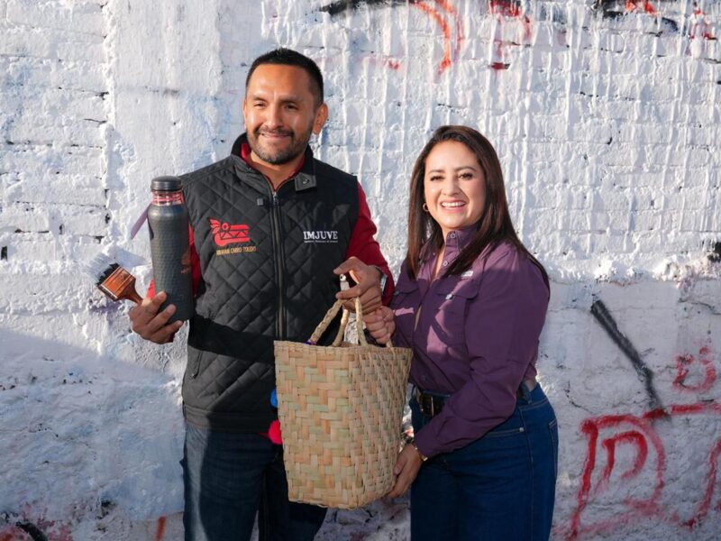 Gladyz Butanda y Abraham Carro lanzan jornada de recuperación de espacios en Michoacán