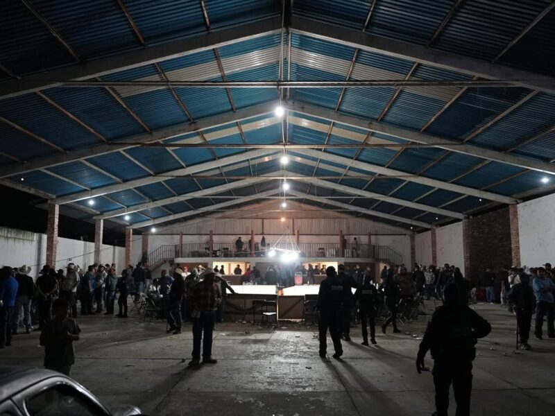 Guardia Civil desmantela palenque clandestino en Tiripetío, Michoacán