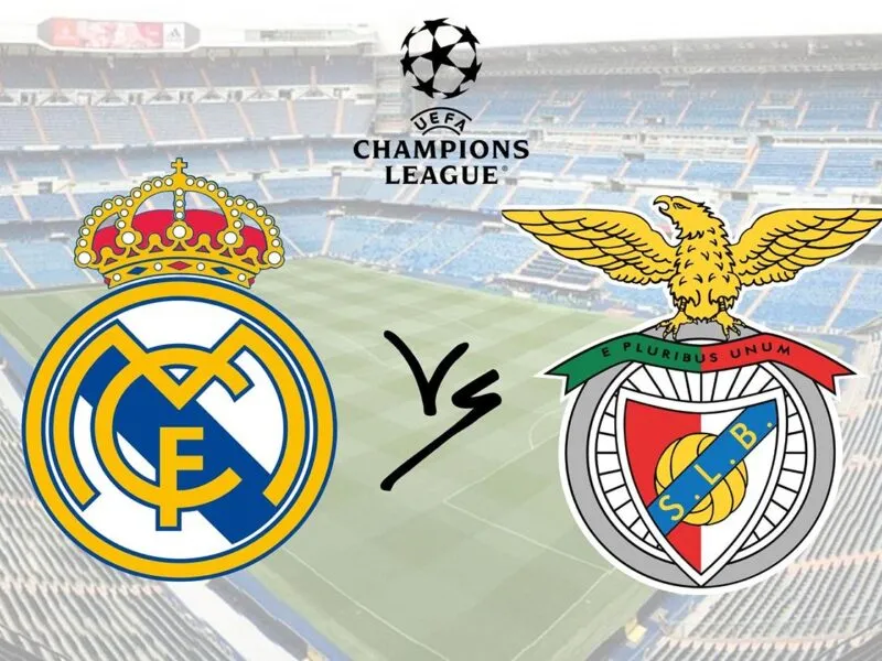 Horario y dónde ver Real Madrid vs. Benfica en los Playoffs Vuelta de la UEFA Champions League