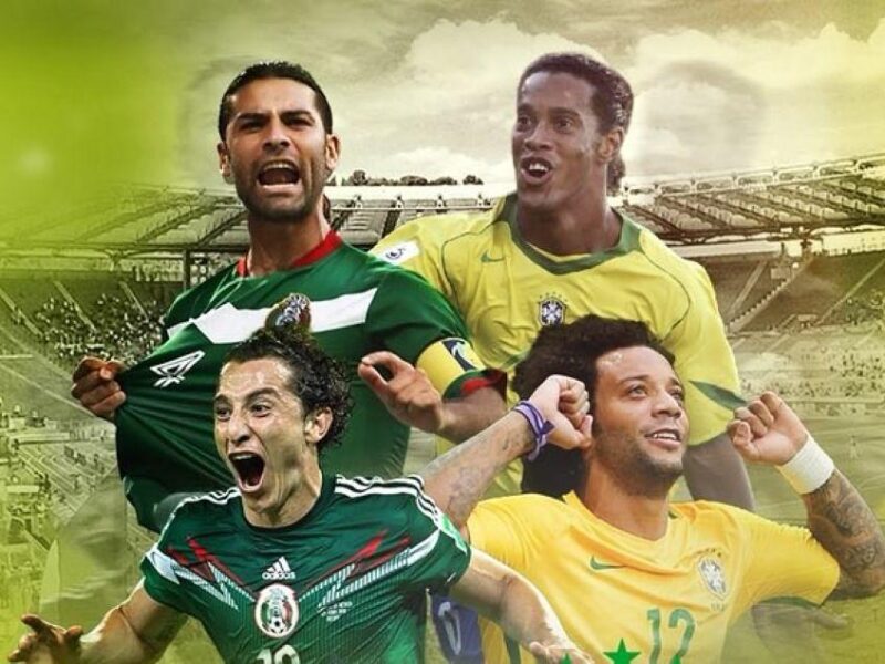Juego de Leyendas: México vs Brasil en el Estadio Azteca