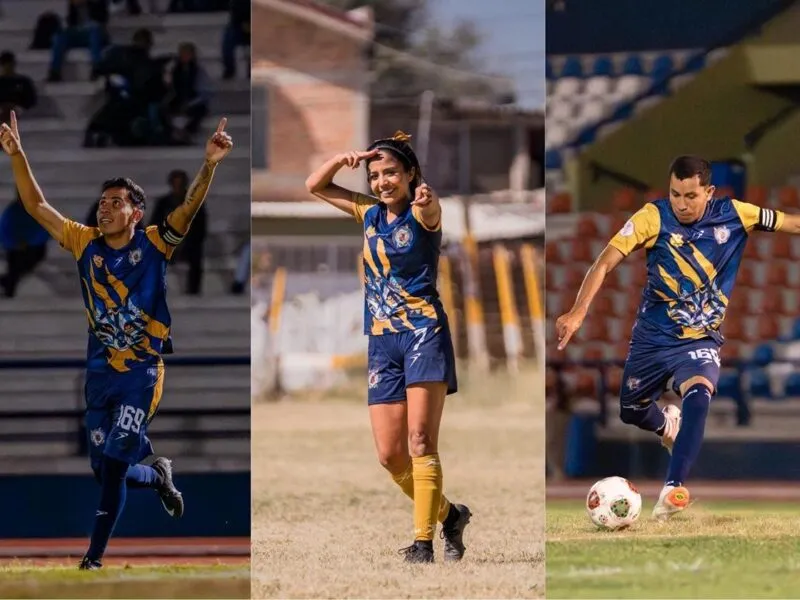 Jugadora y jugador nicolaitas de la Liga TDP lideran tablas de goleo