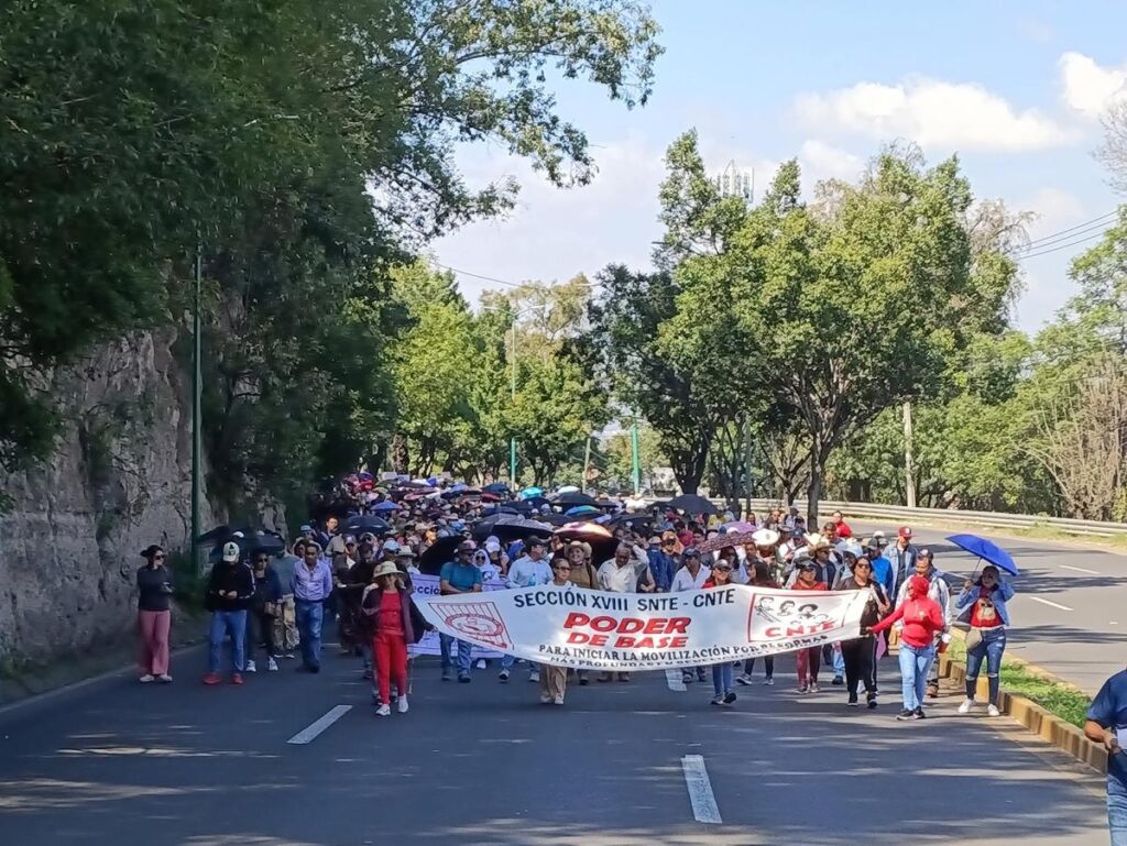 Magisterio tomará calles de Morelia hoy jueves