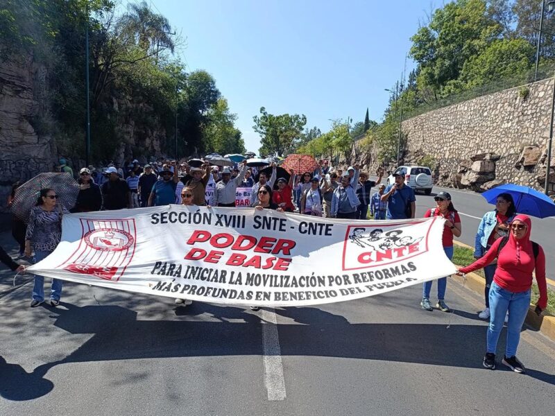 Magisterio tomará las calles de Morelia este jueves