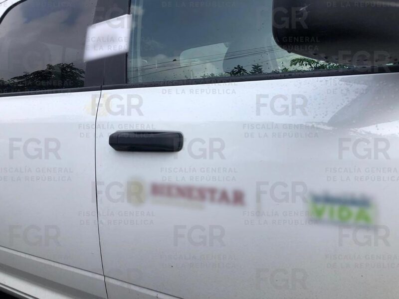 Michoacán robo de vehículo Secretaría del Bienestar