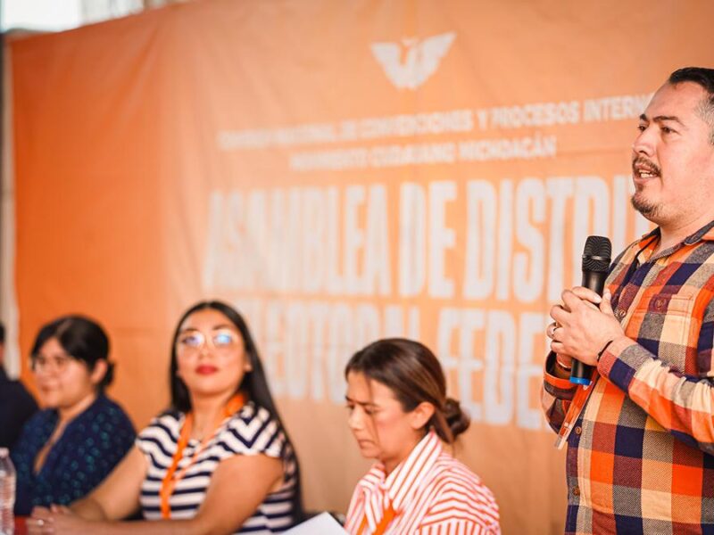 Movimiento Ciudadano Michoacán avanza en la organización de su 4ª Convención Estatal 1