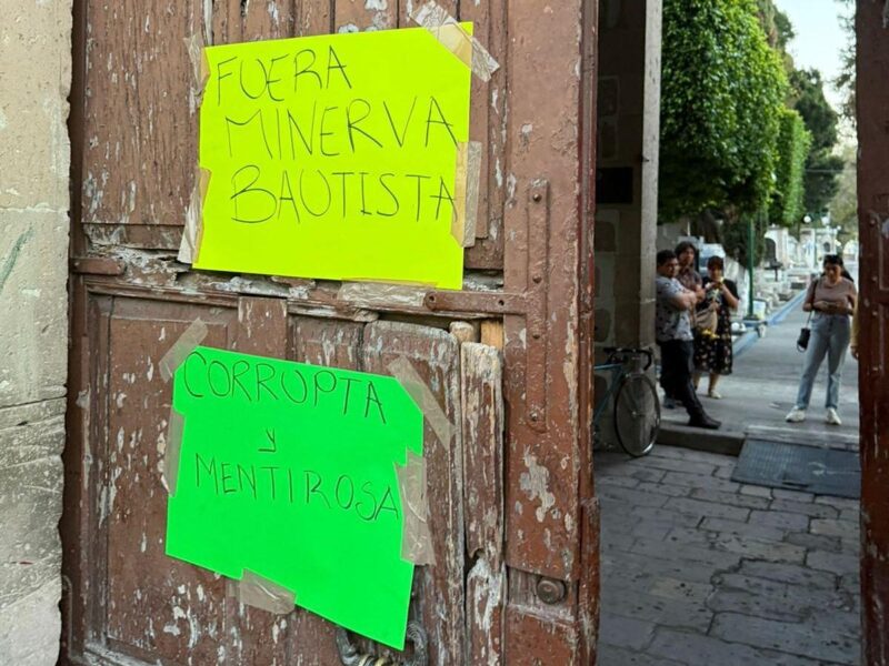 Protestan activistas en Panteón Municipal contra IMPA Morelia por control de gatos