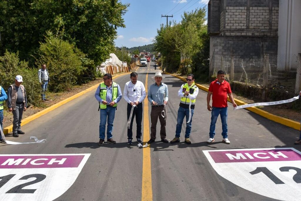 SCOP fortalece la Meseta Purépecha con infraestructura educativa, vial y de seguridad-1