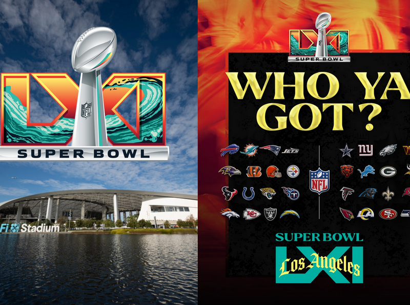 Super Bowl LXI 2027: NFL muestra el nuevo logo y confirma sede en el SoFi Stadium