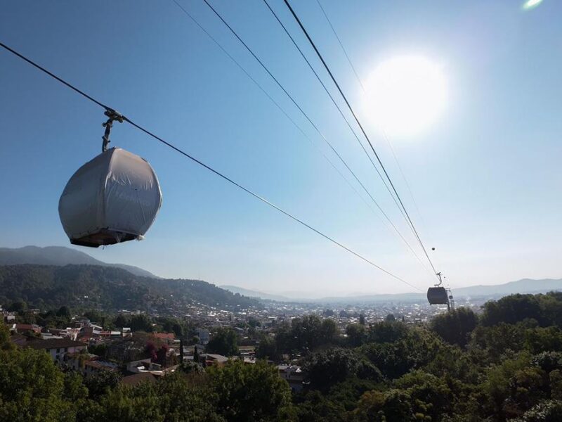 Teleférico de Uruapan, a días de su inauguración; próximo a recibir certificación europea: Bedolla