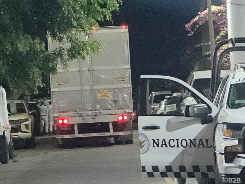 Aseguran un camión cargado de drogas sintética en Michoacán; conductor fue detenido
