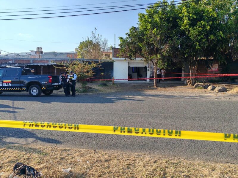 Ataque armado al poniente de Morelia deja a un joven sin vida y otros dos heridos