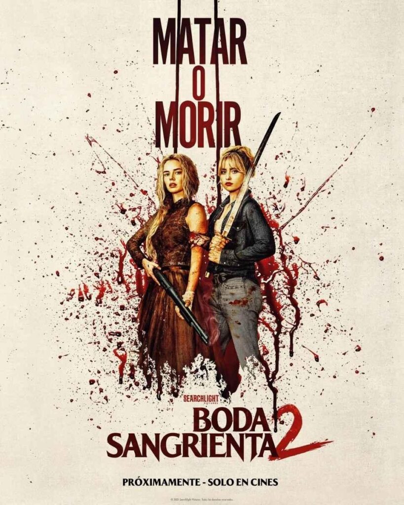 Boda Sangrienta 2: tráiler y fecha de estreno en cines poster