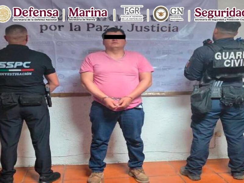 Capturan a "La Aurora" en Uruapan: cae objetivo prioritario en Michoacán
