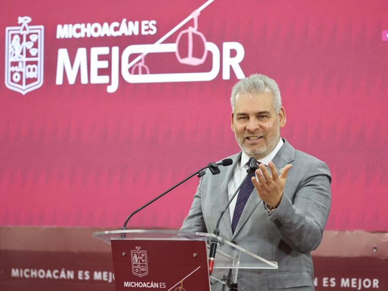 Confirma Bedolla cese de directores de policía en Jiquilpan y Zamora.