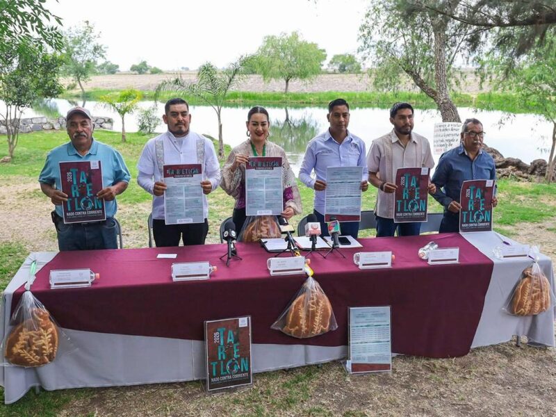Convocan al 25° Triatlón de Tarejero; Mónica Valdez impulsa el deporte y la participación ciudadana